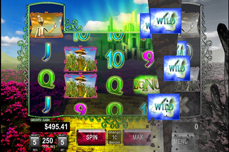 Wonderful Wizard of Oz Slot Machine