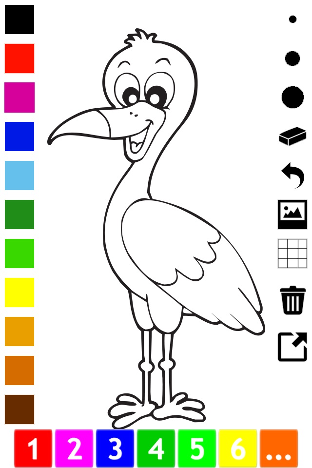 A Bird Coloring Book for Children: Learn to draw and color birdy birds screenshot 4