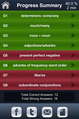 English Grammar Health Check screenshot 3