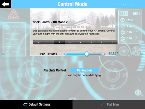 Drone Control HD - Remote Control your AR.Drone screenshot 3