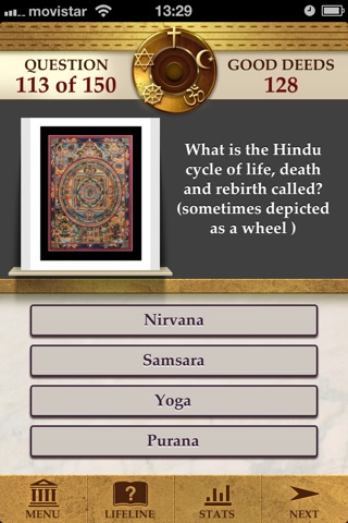 Genius Religion Quiz screenshot 3