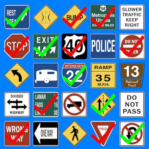 Auto Trip Bingo Icon