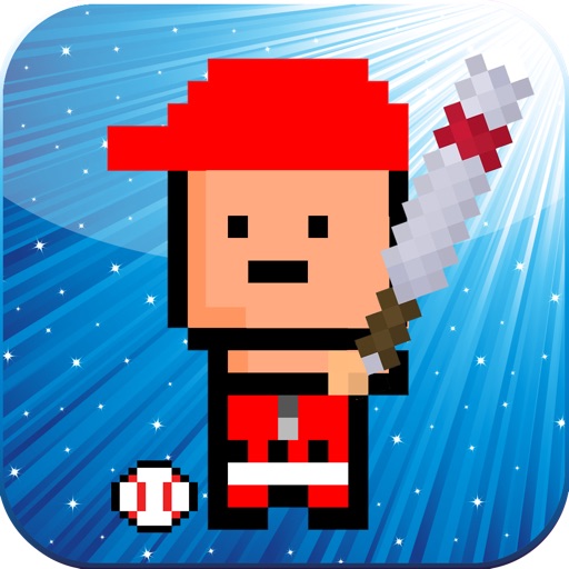 A Tiny Baseball Player - Free 8-Bit Retro Pixel Baseball icon