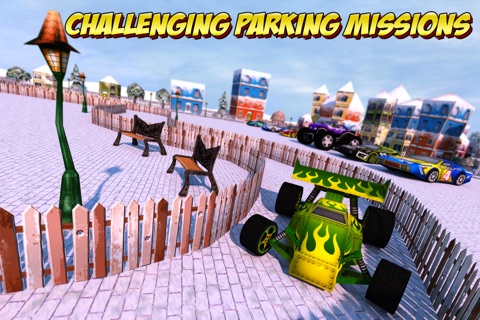 3D Toy Car Parking Simulator 2014 - Cartoon Car, Bus & Truck Driving,  Parking & Racing Games Free screenshot 4