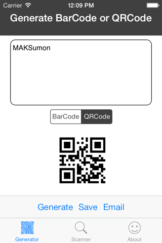 BarQR-Code screenshot 4