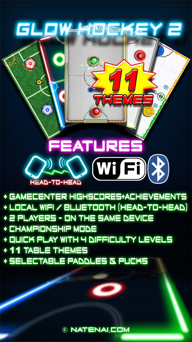 How to cancel & delete Glow Hockey 2 from iphone & ipad 2