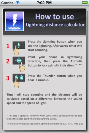 Lightning Distance Calc Lite(圖5)-速報App