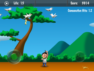 Bomber Dove Lite, game for IOS