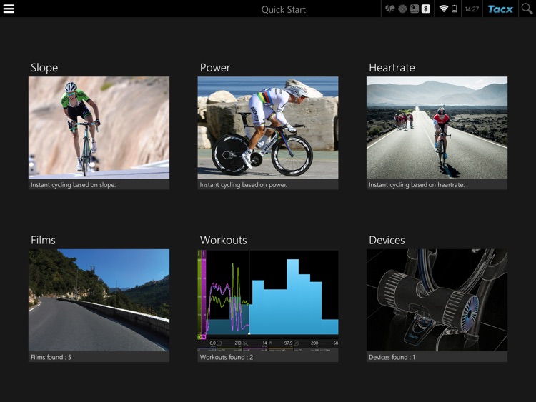 Tacx Cycling app