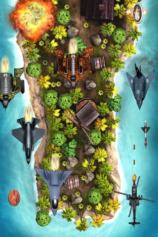 Aerial Battle Choppers - Free Helicopter War Game screenshot 4