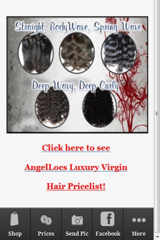 Angel Locs Virgin Hair App screenshot 3