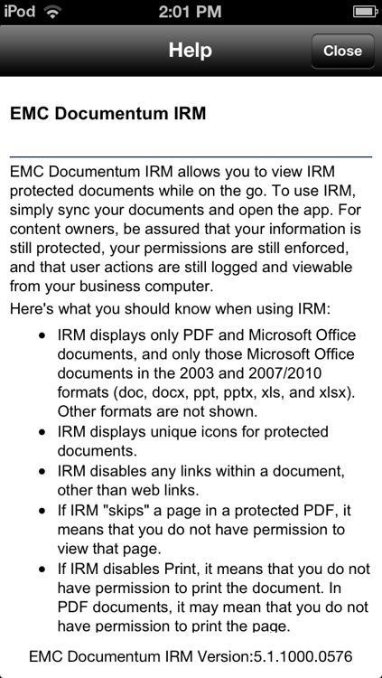 EMC Documentum IRM screenshot-4