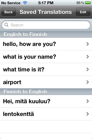 iSpeak Finnish screenshot 2