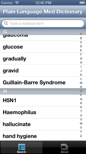 Plain Language Medical Dictionary(圖2)-速報App