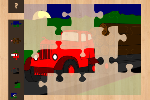 Color It Puzzle It: Trucks Lite screenshot 4