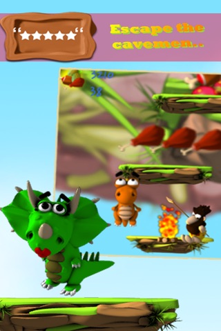 Dino Jump Adventure Escape from Caveman screenshot 4