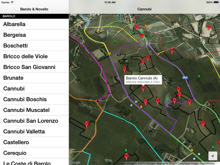 Barolo & Novello Wine Map screenshot-3
