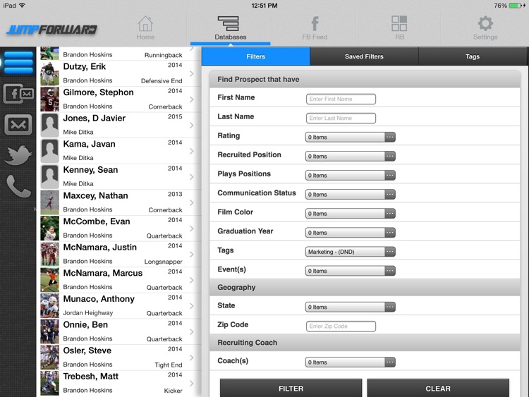 JumpForward for iPad