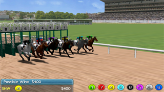 Virtual Horse Racing 3D Lite screenshot 1
