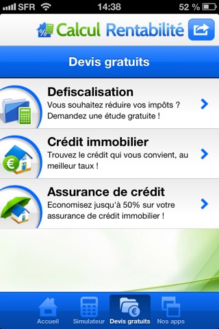 Calcul Rentabilité screenshot 3