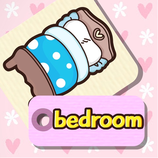 看图片学单词：bedroom icon