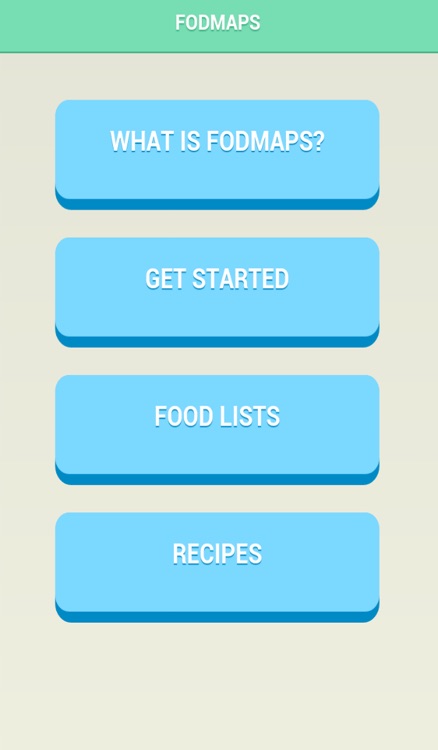 FODMAP - lowlow fodmap ibs diet
