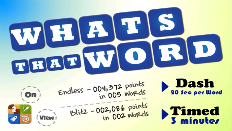 Whats That Word - A Scrambled Word Game