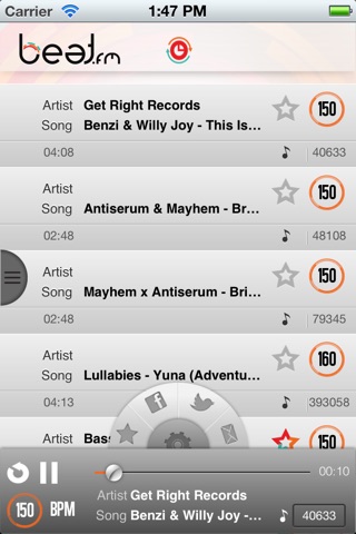 Beat.FM - your exercise radio and DJ ideally for running, jogging and workout screenshot 3