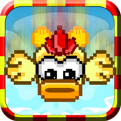 A Falling Chicken Drop Zone icon