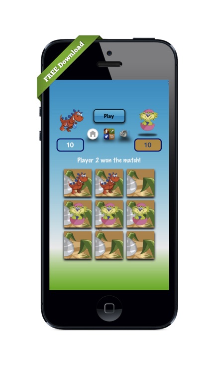 Tic Tac Dino Clash: Jurassic Dinosaur World Match - Free Game Edition for iPad, iPhone and iPod