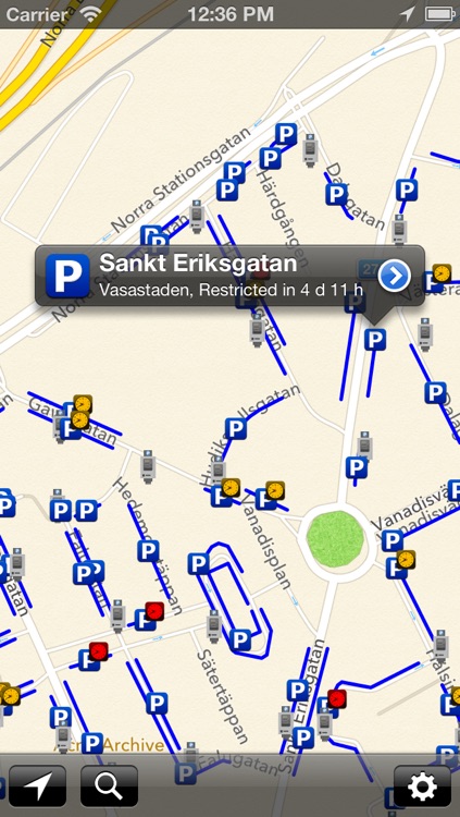 Gatuparkering Stockholm