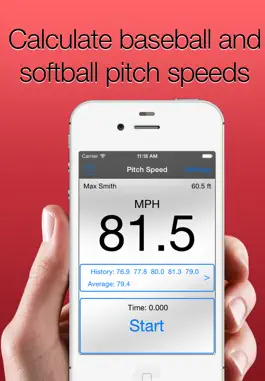 Game screenshot Pitch Speed for Baseball and Softball - Track How Fast like Radar Gun mod apk