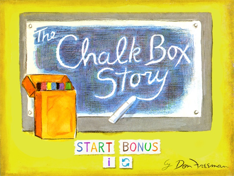 The Chalk Box Story, an interactive storybook for kids based on the ...