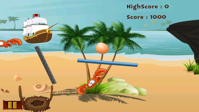 Pirate Parrot Egg Drop Rush - Amazing Caribbean Rescue Adven(圖2)-速報App