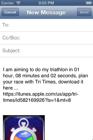 Triathlon Race Time Predictor - Tri Times screenshot 4