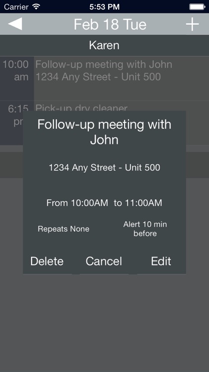 Calendar All - Organize family schedule like a wall calendar, use as task manager, event planning tool, family activity planner, all in multiple calendars from one place. screenshot-4