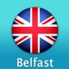 Belfast Travel Map (UK)