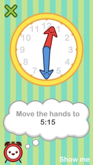 LearnTime : learn to tell the time(圖1)-速報App