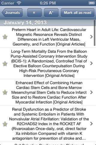 Journal Scan Cardiology screenshot 2