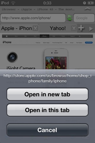 iBrowser screenshot 3