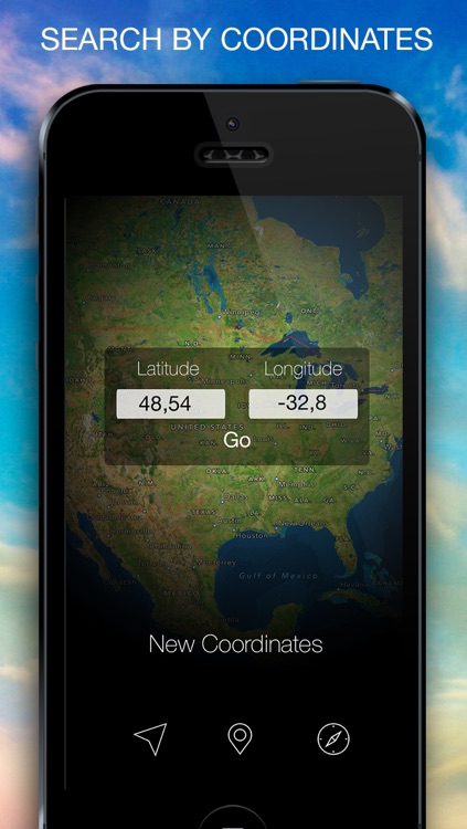 Coordinates - Your GPS Coordinates, Altitude, Compass
