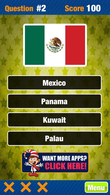 Flags World Trivia Game- Free Atlas Quiz Game screenshot-3