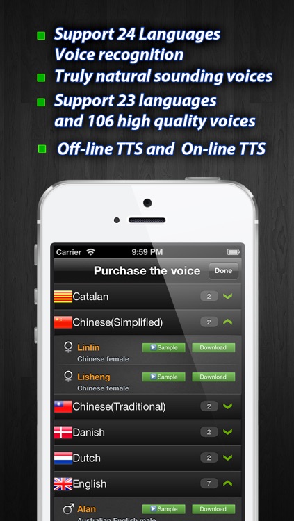 iPronunciation free - 60+ languages Translation for Google & Bing screenshot-3