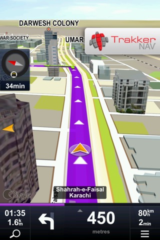 Sygic & Trakker Nav Pakistan: GPS Navigation screenshot 2