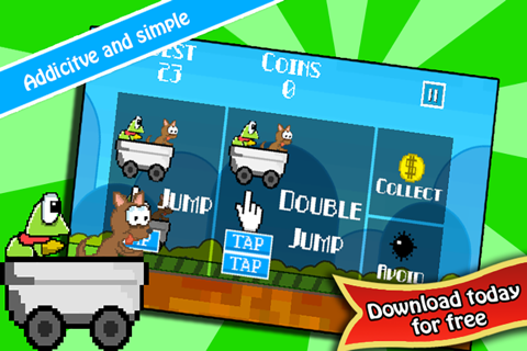 Hoppy Cart : A Frog And Puppy Kart Ride Game screenshot 3