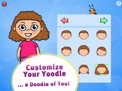 Sticker Doodle Yoodle - Kids Create their own Doodles with a Book of Fun and Silly Stickers screenshot 3