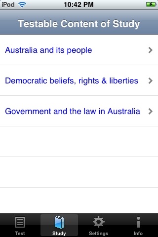 iCitizenship - New Australian Citizenship Test screenshot 4