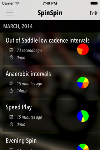 SpinSpin indoor cycling companion screenshot 3