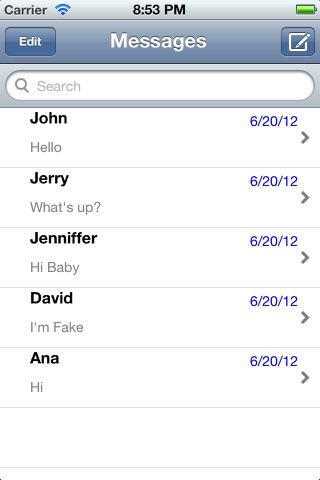 Fake SMS+ screenshot 3