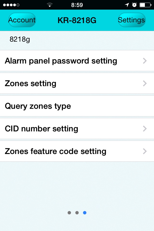 GSM Smart Alarm System screenshot 2